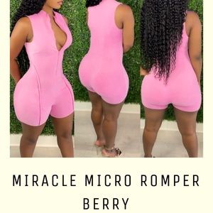 Pink Micro Romper